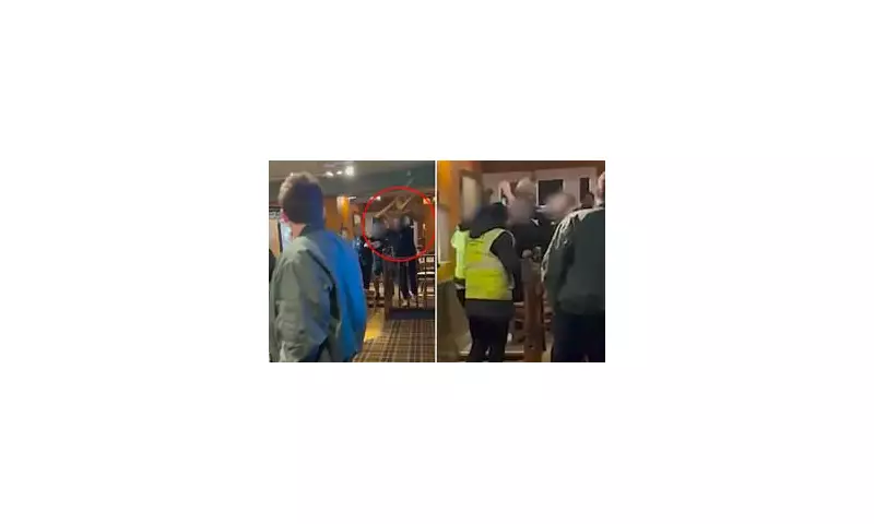 Chaos Erupts in Wetherspoons Pub as Furniture Flies in Vicious Brawl