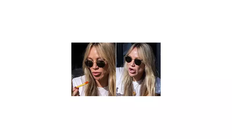 Chloe Madeley Shows Off Noticeably Fuller Lips During Family Lunch With Daughter Bodhi and Dad Richard