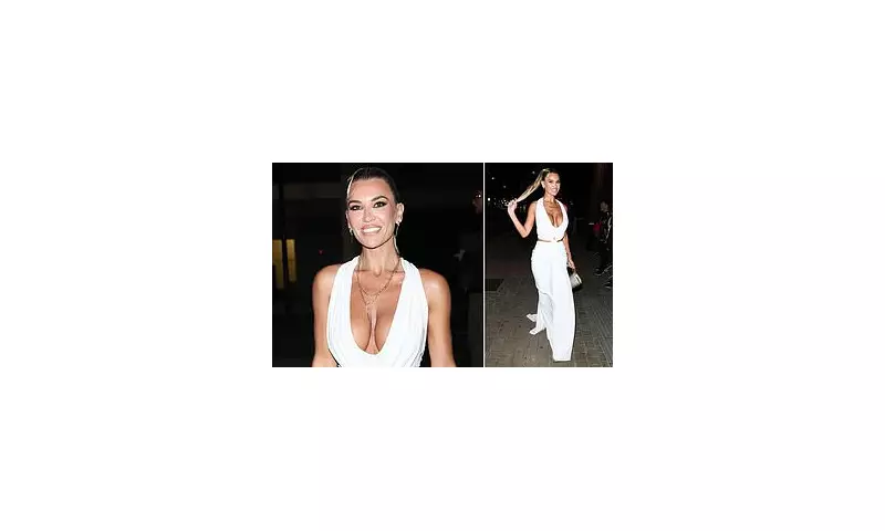 Christine McGuinness Stuns in Plunging White Gown at 2025 Attitude Awards