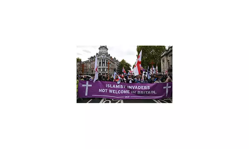 Clashes in Central London as Police Arrest Left-Wing Counter-Protesters at UKIP Rally