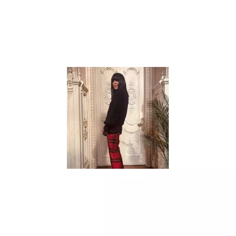 Claudia Winkleman's Tartan Trousers Spark Fashion Frenzy on The Traitors
