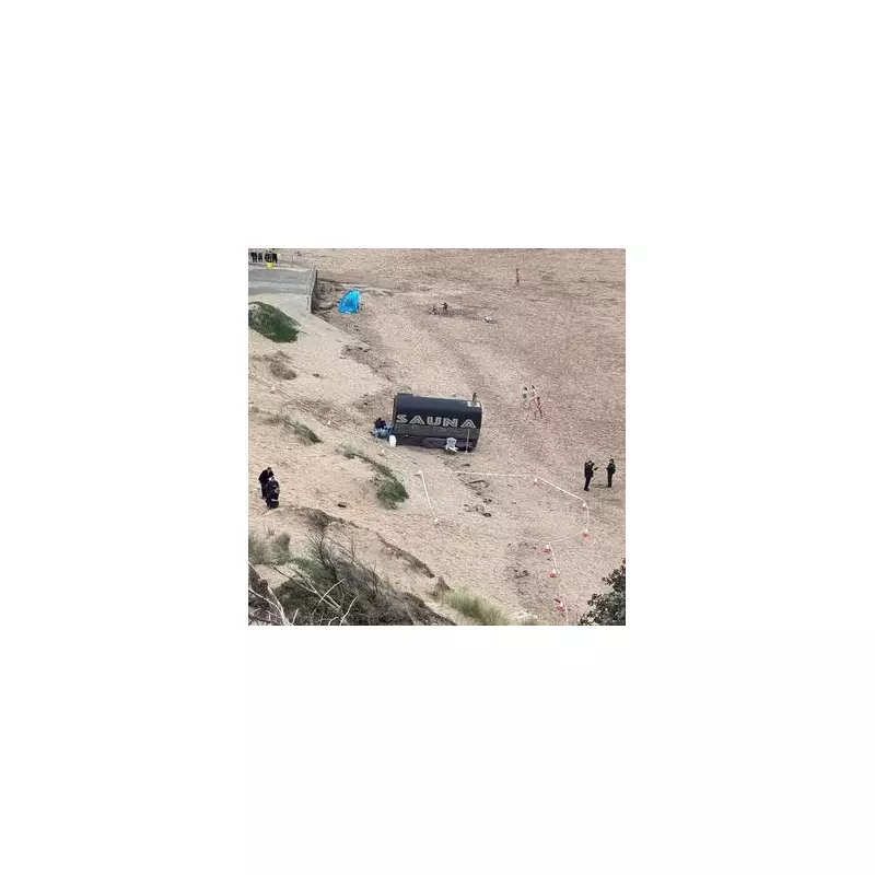 Coastguard Helicopter Spotted in Dramatic Saunton Sands Search Operation
