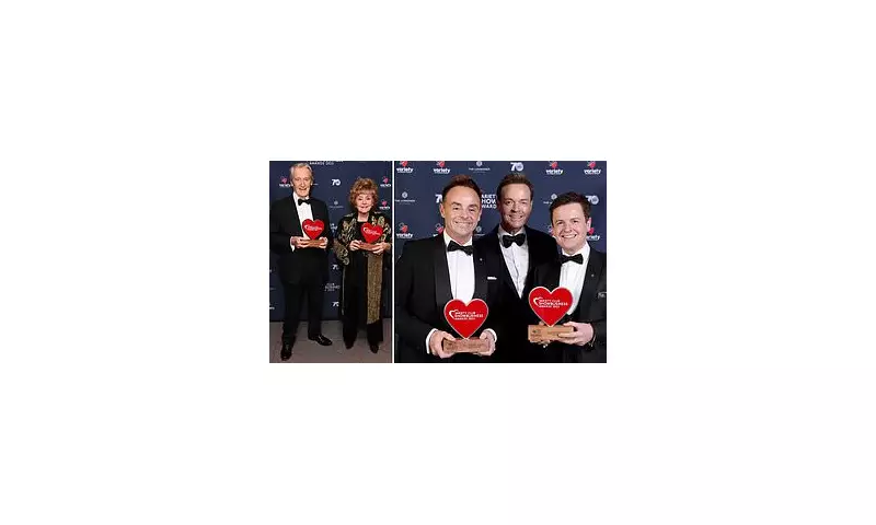 Coronation Street Legends William Roache, 93, and Barbara Knox, 92, Vow to Keep Working as They Collect Prestigious TV Honour