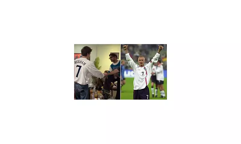 Cruz Beckham's Heartwarming Tribute: Wearing Dad David's Iconic England Shirt Goes Viral