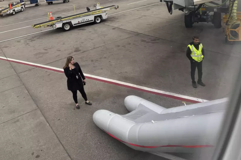Delta Airlines Emergency Slide Detaches Mid-Flight from New York JFK