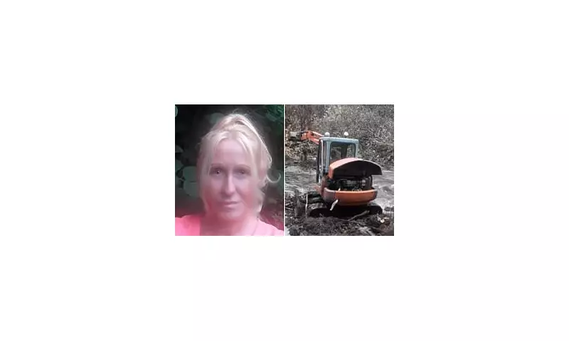 Digger Destruction: Shocking Moment Nightmare Neighbour Wrecks Riverbank in Revenge Attack