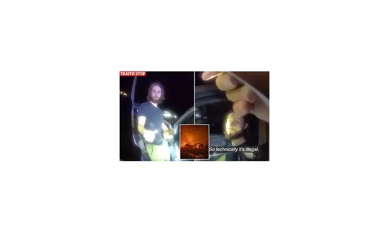 DoorDash Driver's Drug-Fuelled Meltdown: Shocking Bodycam Footage Reveals Palisades Inferno Rant
