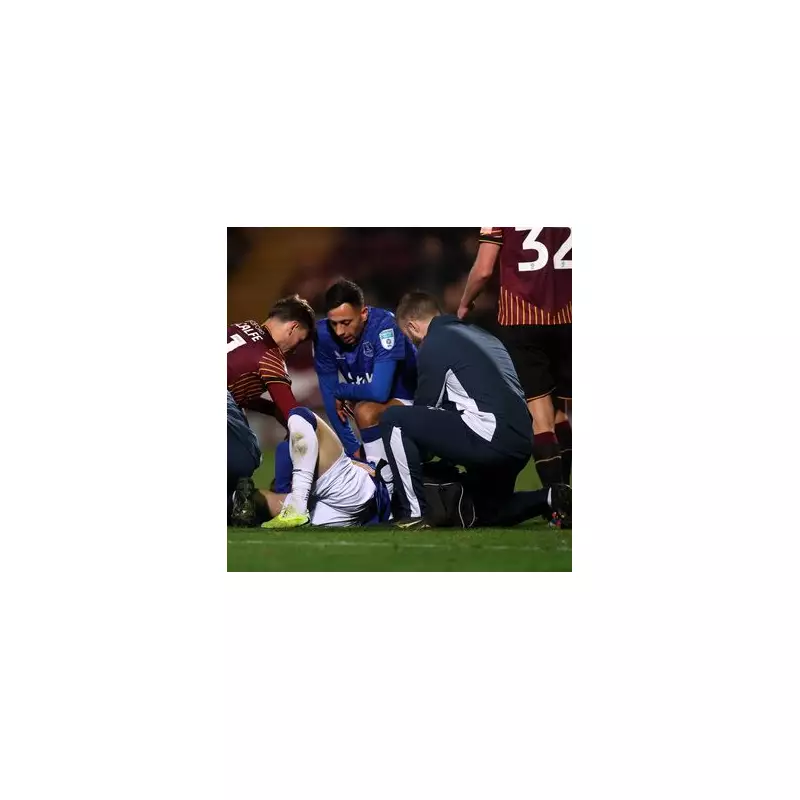 Everton's Rising Star Joel Catesby Suffers Devastating Injury Blow During Bradford Loan Spell