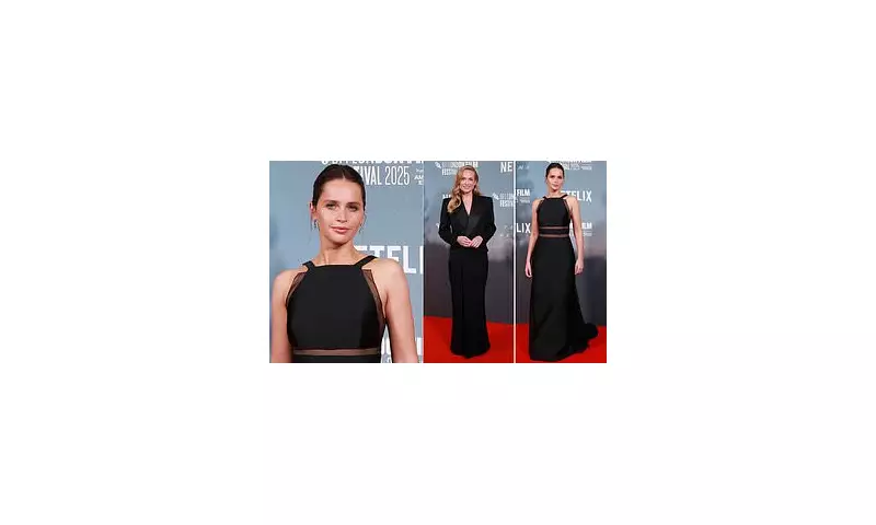 Felicity Jones & Kerry Condon Dazzle at 'The Train of Dreams' Premiere in London
