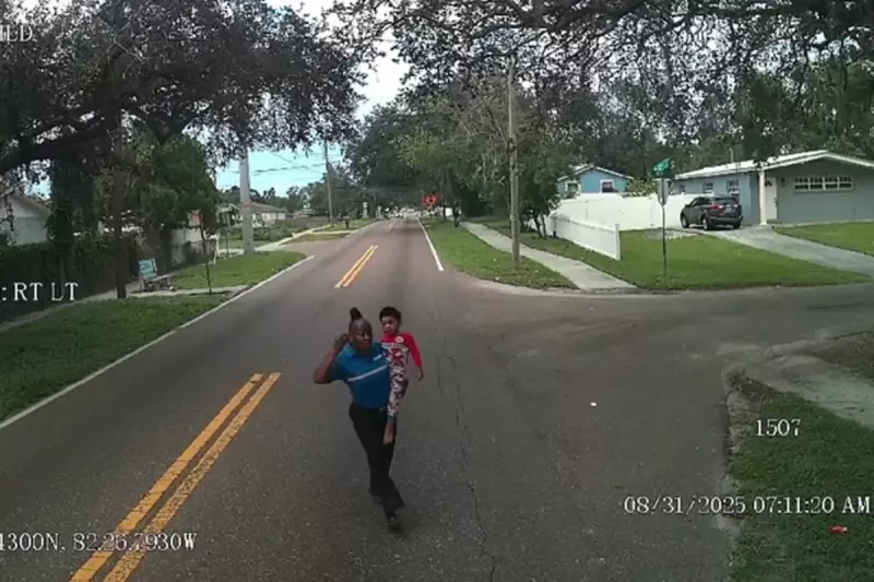 Florida Bus Driver's Heroic Rescue: Toddler Saved From Busy Road in Heart-Stopping Moment