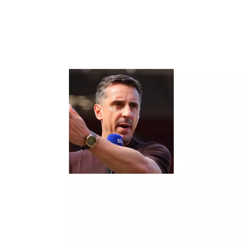 Gary Neville's Brutal On-Air Takedown of Manchester United Sparks Social Media Frenzy