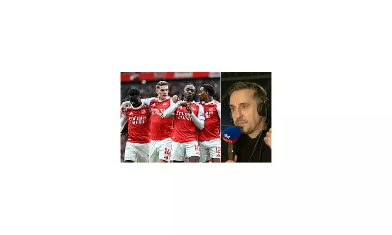 Gary Neville's Shocking Arsenal Title Prediction Will Stun Premier League Fans
