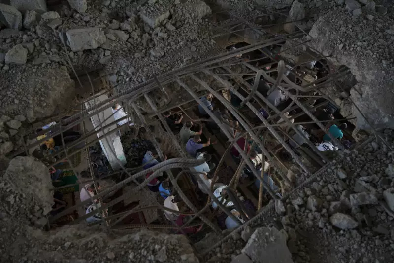 Gaza's Darkest Hour: Desperate Palestinians Flee Amid Intense Israeli Bombardment