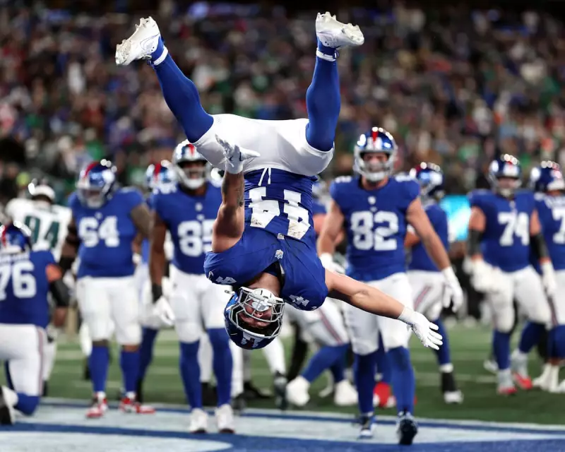 Giants Stun Eagles in Thrilling NFC East Showdown: Barkley's Heroics Seal Dramatic Victory