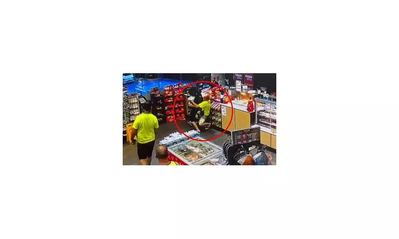 Gold Coast Tradesman's Heroic Servo Standoff: Bandit in Bandana Brought Down