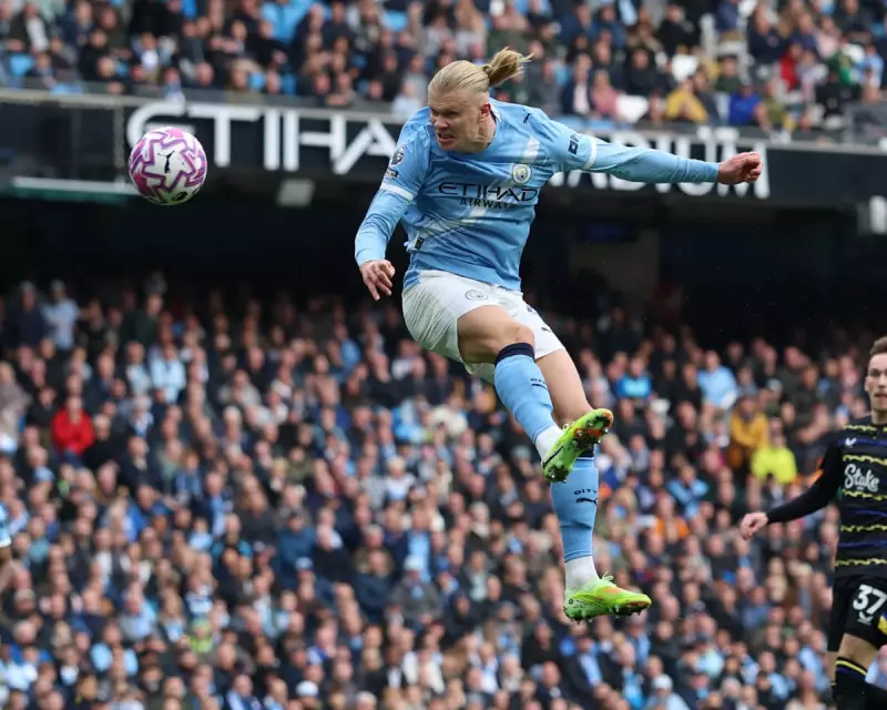 Haaland's Hat-Trick Heroics Sink Spirited Everton in Etihad Thriller
