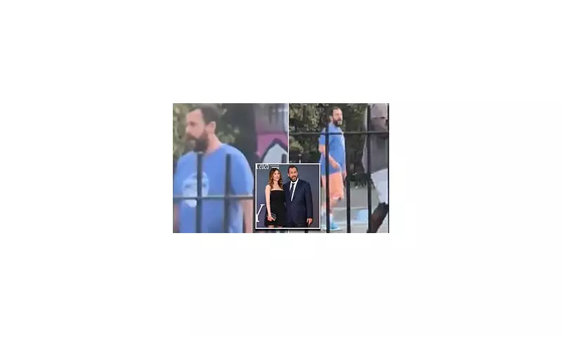 Hollywood Star Adam Basketball's Surprise London Street Game With Locals