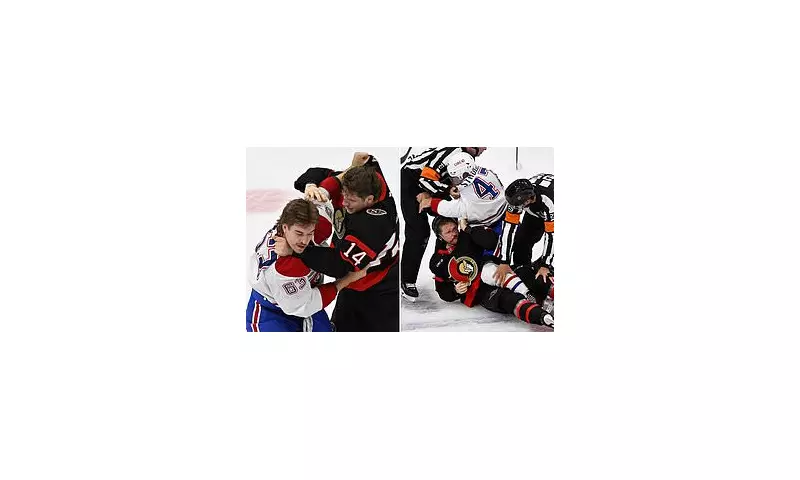 Ice Rage: Xhekaj Brothers' Bloody Preseason Brawl Sets NHL Ablaze