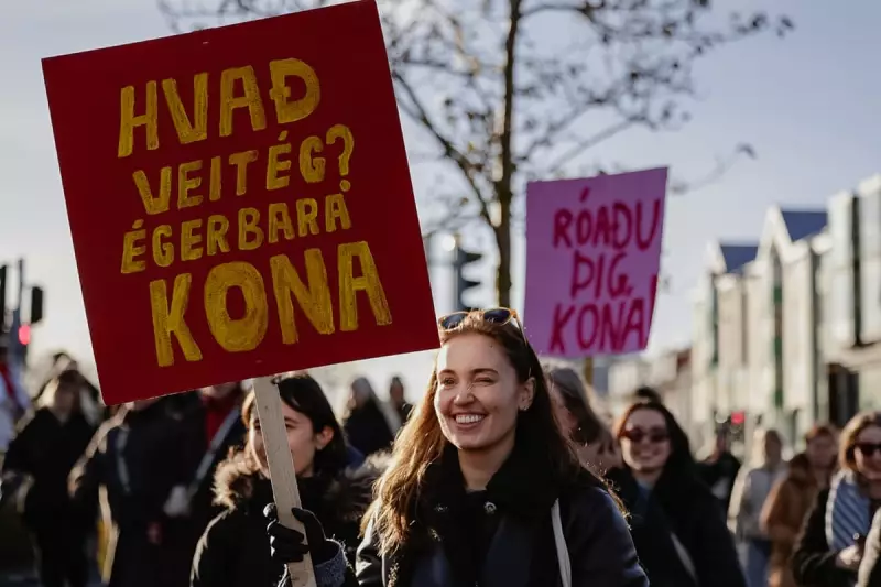 Icelandic Women Stage Mass Strike: 50 Years On From Historic Protest For Equality