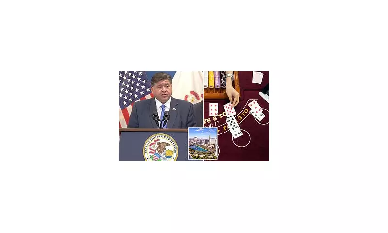Illinois Governor J.B. Pritzker's Lavish Las Vegas Getaway Amid State Crisis Sparks Outrage