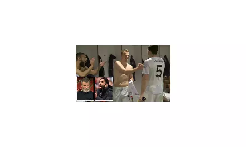 Inside the Dressing Room: Man United's Jubilant Anfield Celebrations That Left Roy Keane Fuming