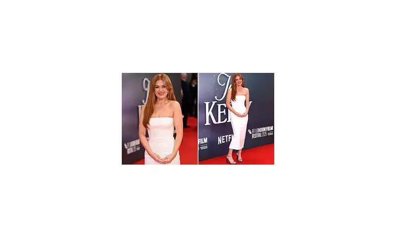 Isla Fisher Stuns in Elegant White Ensemble for Rare Outing with Sacha Baron Cohen