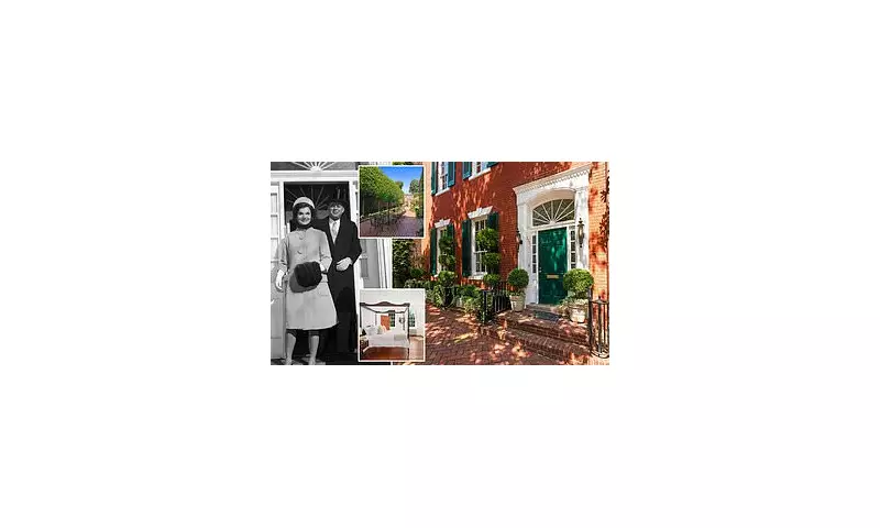 JFK and Jackie Kennedy's Historic Washington DC Home Hits Property Market for £4.6 Million