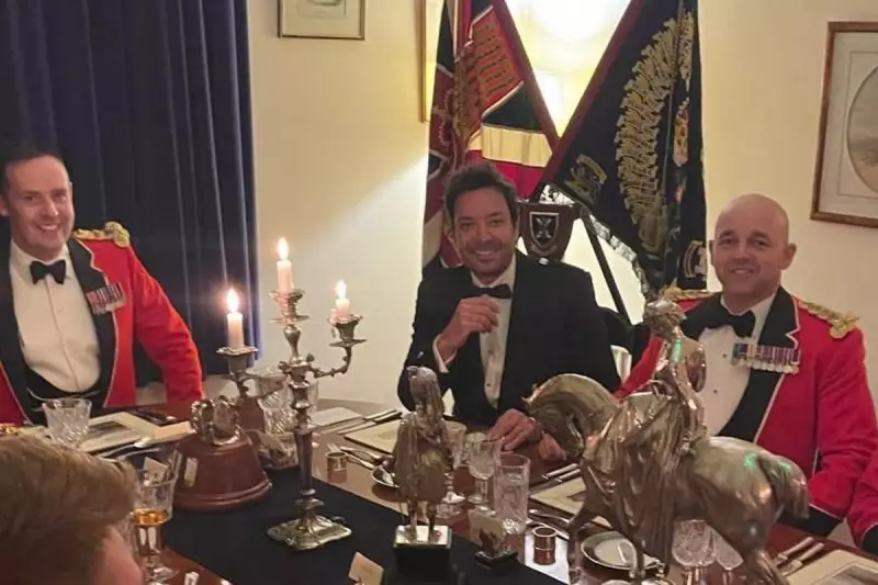 Jimmy Fallon's Surprise Scottish Soldier Encounter Goes Viral