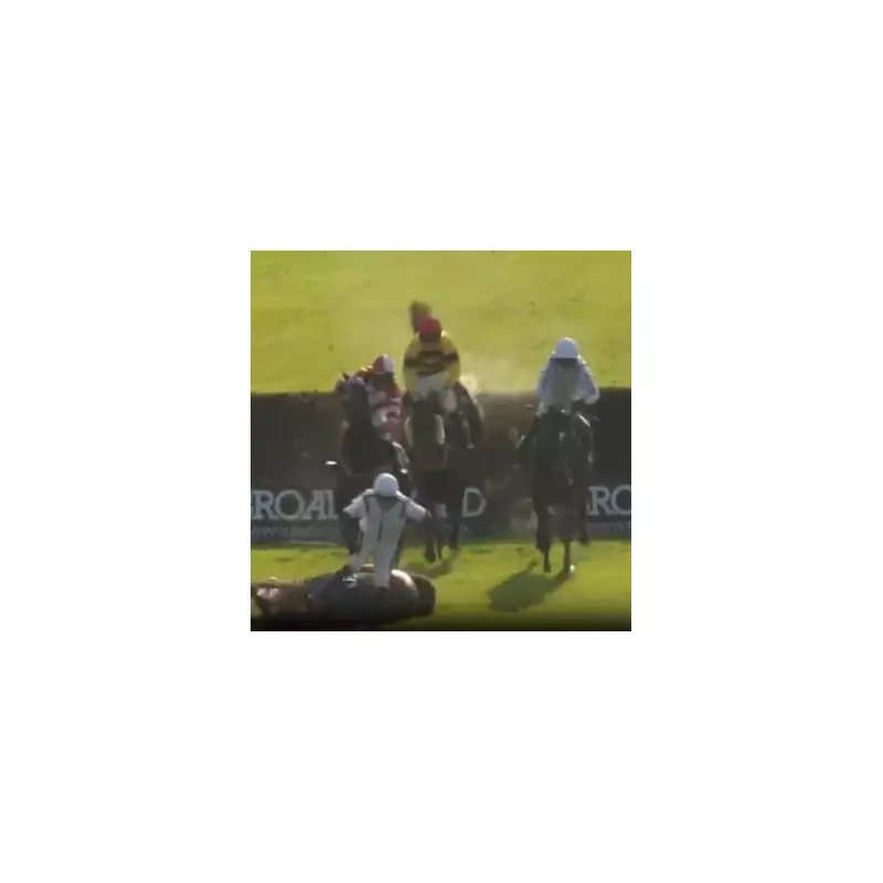 Jockey Gavin Sheehan Airlifted After Terrifying Fontwell Racecourse Fall