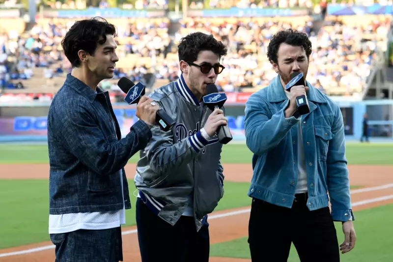 Joe Jonas Takes the Mic for Stunning MLB World Series National Anthem Performance