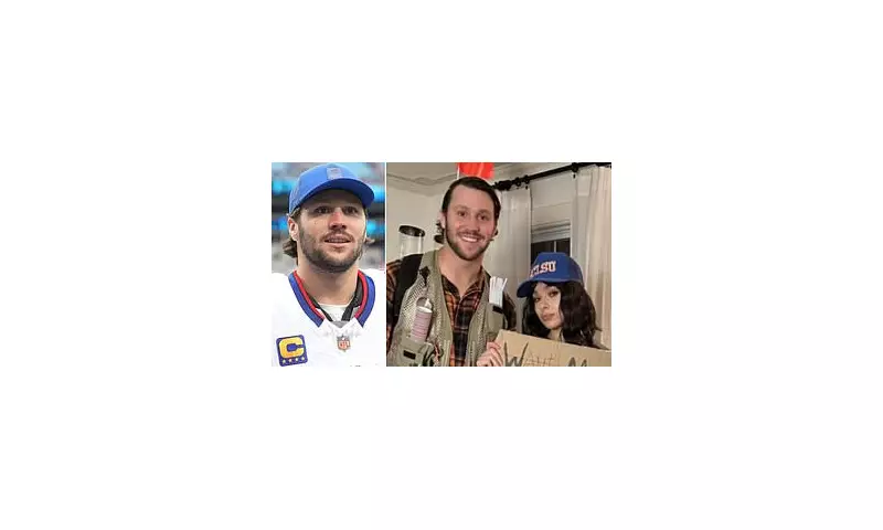Josh Allen and Hailee Steinfeld's Waterboy Halloween Costume Goes Viral