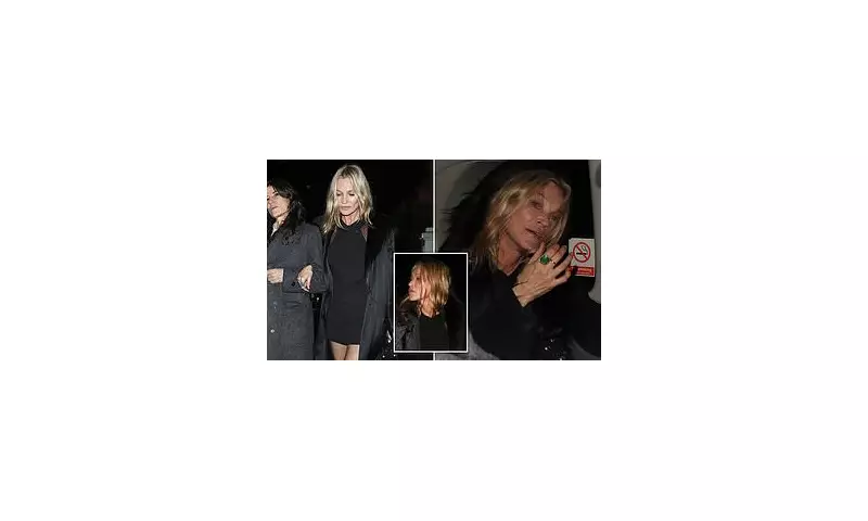 Kate Moss's Cab Departure From Kim Kardashian's Birthday Shows Supermodel Partied Hard
