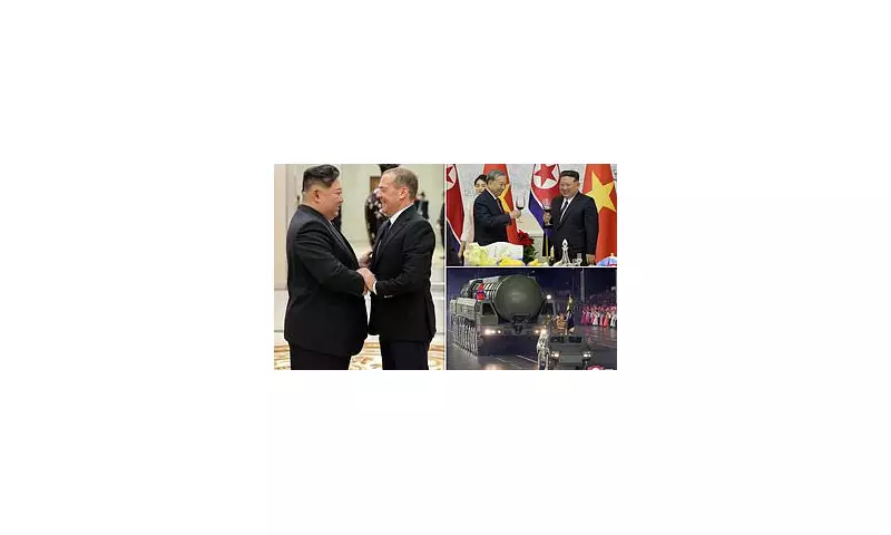 Kim Jong Un's Lavish Banquet with Foreign Dignitaries Precedes Chilling ICBM Inspection