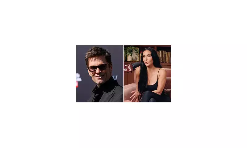 Kim Kardashian's 'Daddy' Remark to Tom Brady Sends Social Media Into Frenzy