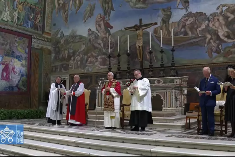 King Charles and Pope Francis Unite in Prayer at Historic Vatican Meeting