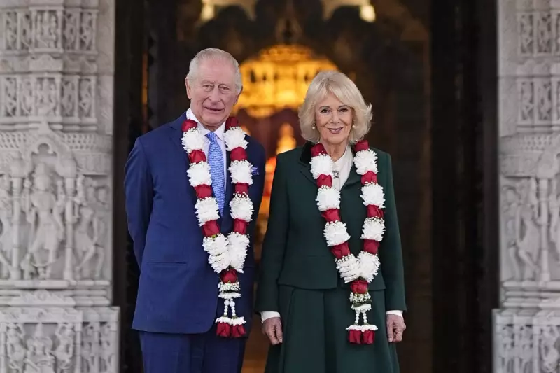 King Charles III Attends Hindu Temple Ceremony in Historic Royal First