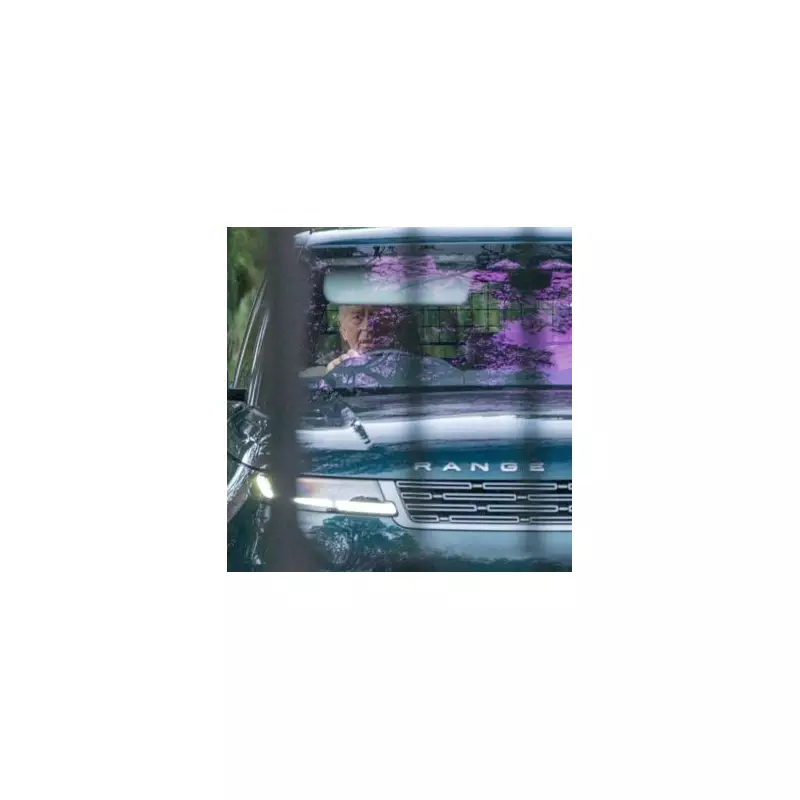 King Charles Looks Downcast as He's Driven from Clarence House Following Cancer Diagnosis