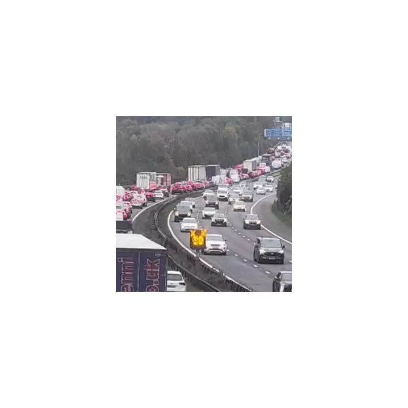 M4 Motorway Chaos: Multi-Vehicle Crash Causes Hours of Gridlock and Severe Delays
