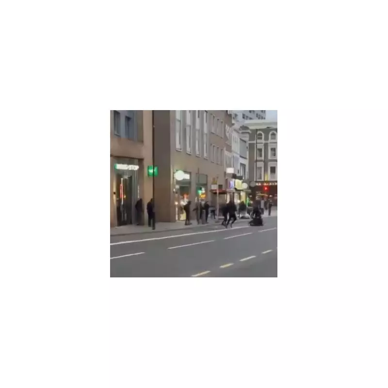 Machete-Wielding Youths Unleash Terror on London Street in Broad Daylight