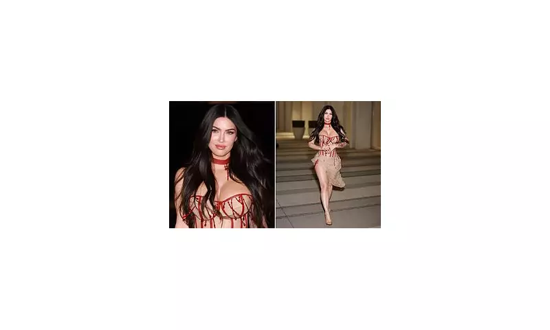 Megan Fox Stuns in Corset Fashion Show Months After Welcoming Baby with Machine Gun Kelly