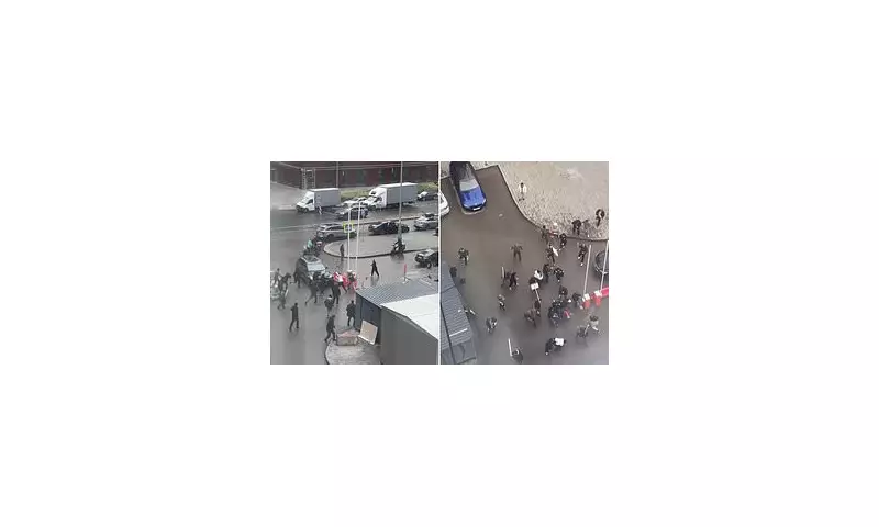 Migrant Mob Rampage Shakes Moscow: Shocking Footage Shows Iron Bar and Shovel Attack on City Streets