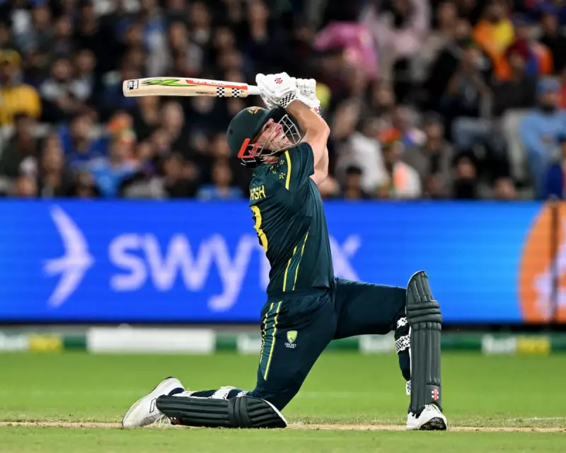 Mitch Marsh Fires Australia to Thrilling T20 Victory Over India in Run Chase Drama