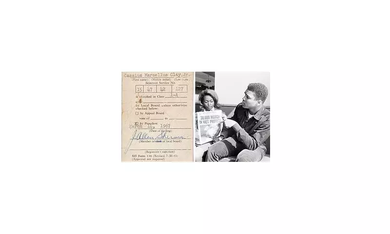 Muhammad Ali's Historic Vietnam War Draft Card Goes Under the Hammer in Blockbuster Auction