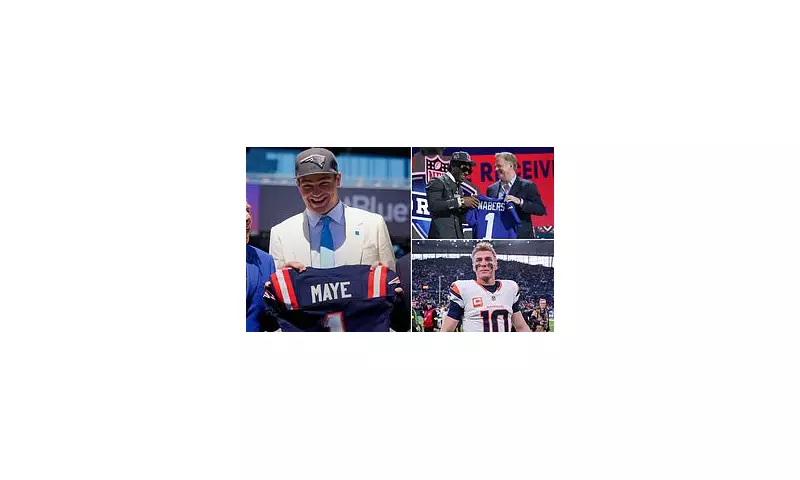 NFL Draft Drama: Patriots' Bold Drake Maye Gamble While Giants and Vikings Plot Quarterback Moves