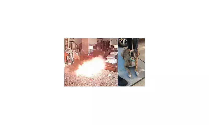 Paws for Alarm: Family Pet Accidentally Sets House Ablaze While Playing with Lithium Battery