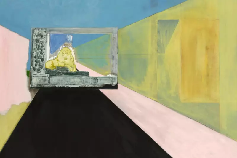 Peter Doig's Hypnotic Fusion: Where Painting Meets Music at Serpentine Gallery