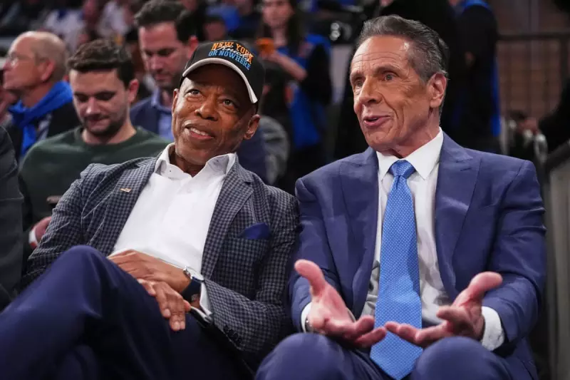 Political Earthquake: Andrew Cuomo Endorses Eric Adams in Stunning NYC Power Move