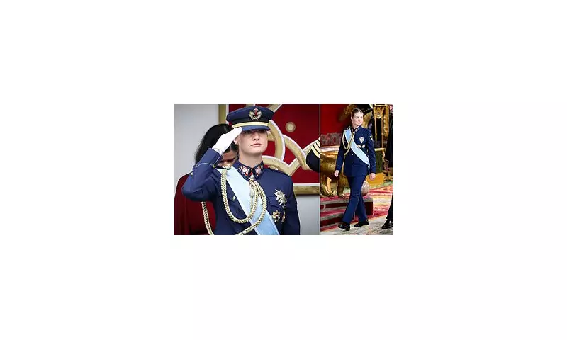 Princess Leonor's Military Debut: Spanish Heir Steps Out in Striking Uniform for National Day