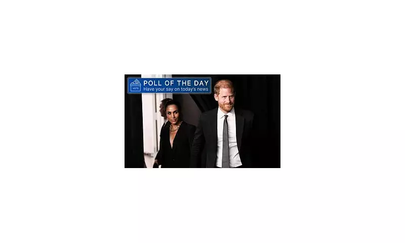 Public Backlash as Harry and Meghan Named 'Humanitarians of the Year' in Controversial Poll