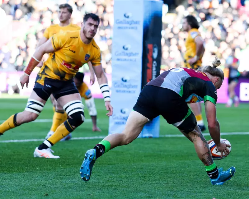 Quins Survive Falcons Scare in Thrilling Premiership Encounter at the Stoop